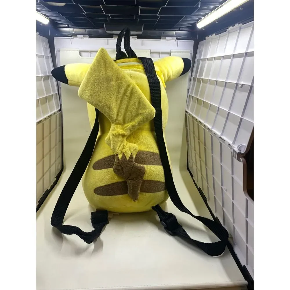 Pickachu Plush Backpack W/ Adjustable Straps